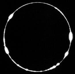1930年4月28日に撮られた極細金環日食