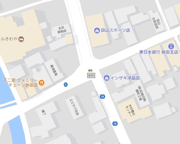 鉾田の夏祭り 音合わせ会場の地図