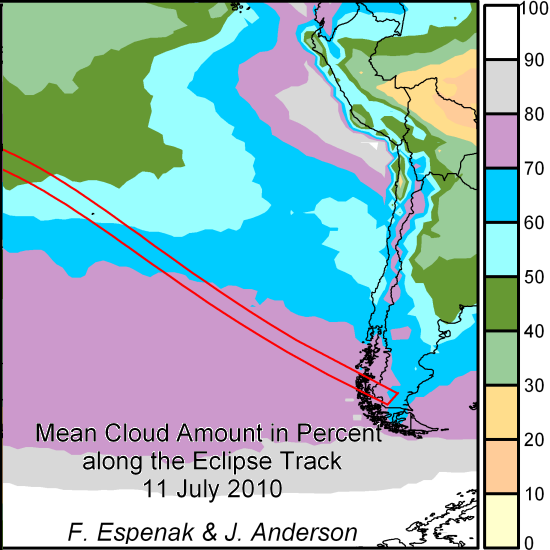 2010.7.11の皆既帯と雲量予報図