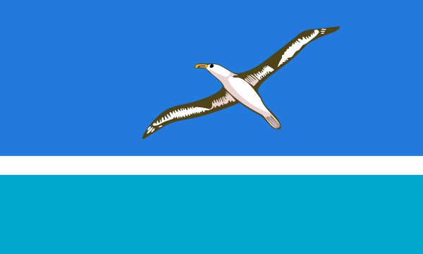 ミッドウェー島の領旗