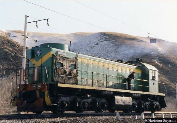 trans-Siberian Railroad / a locomotive