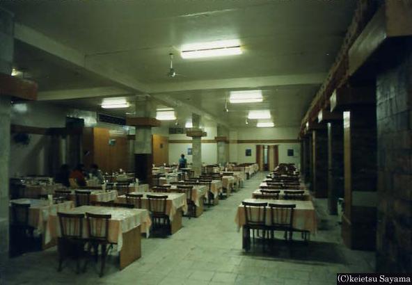 A dining room of a sanitarium